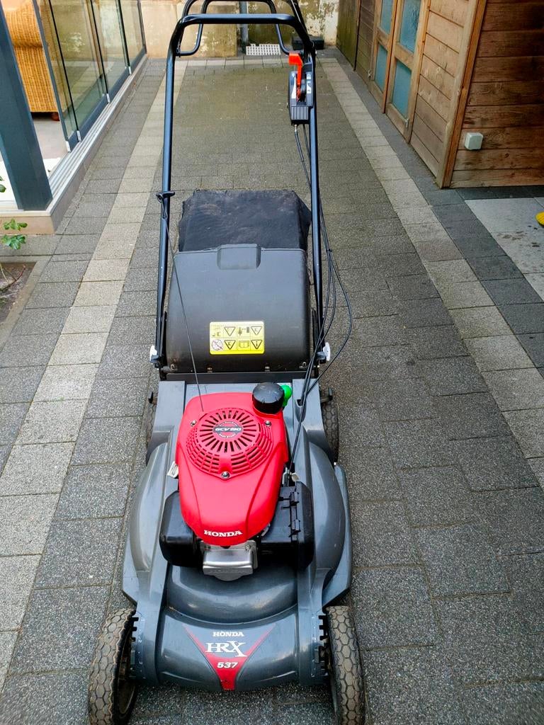 Honda HRX 537. Volledig onderhoud gedaan. In perfecte staat., Tuin en Terras, Ophalen, Zo goed als nieuw