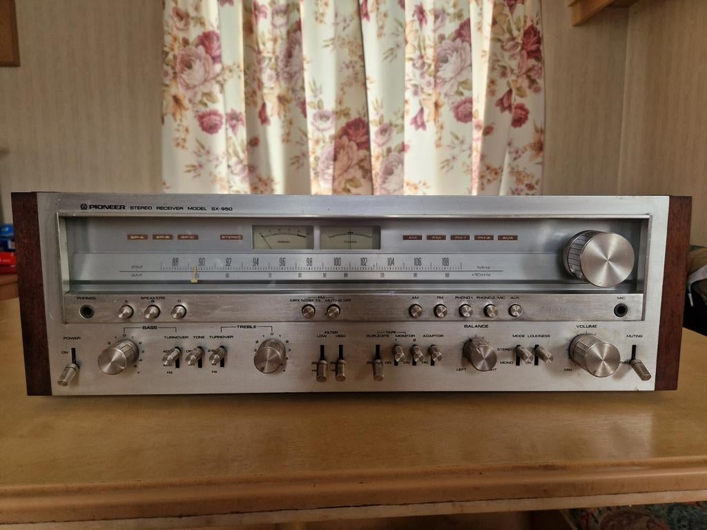 Pioneer SX 950, Enlèvement