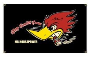 Drapeau, fanion, décoration publicitaire, garage, Clay Smith, Enlèvement ou Envoi, Neuf