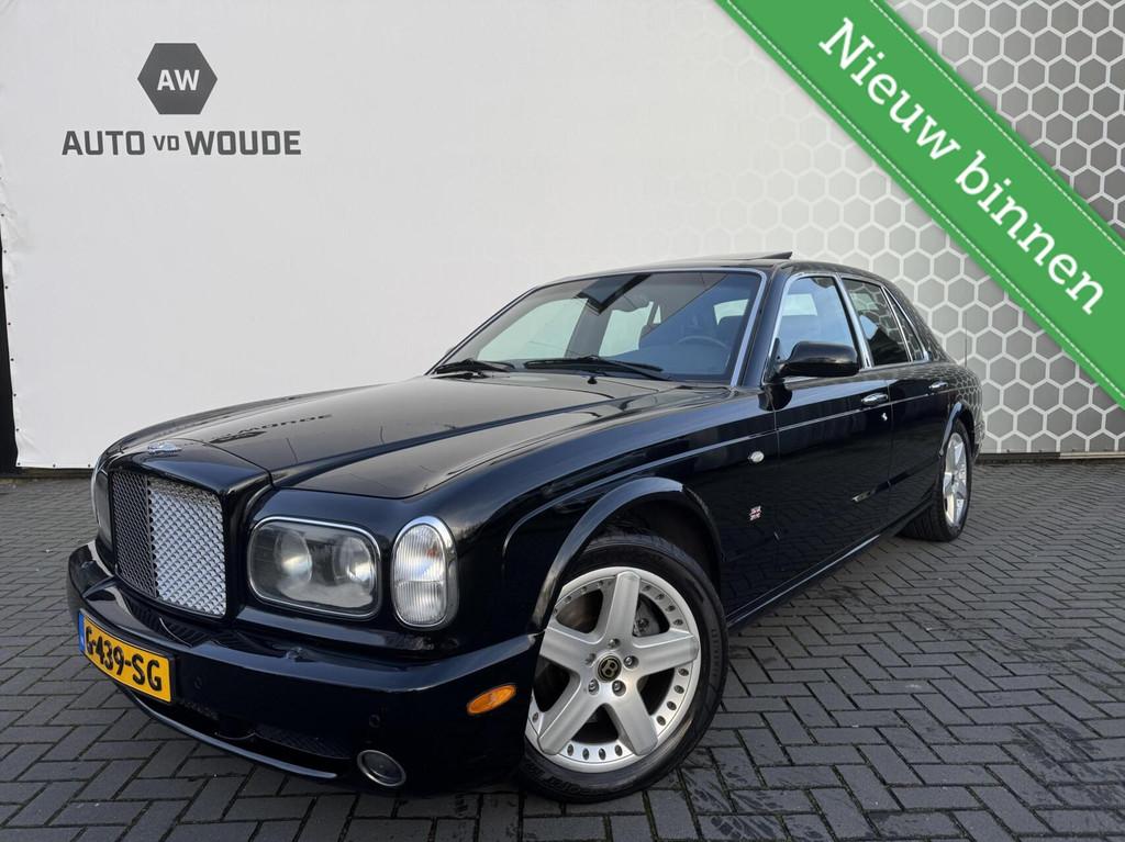 Bentley Arnage 6.8 V8 T Schuifdak Zwart Leer, Auto's, Bentley, Automaat, Achterwielaandrijving, Gebruikt, 6761 cc