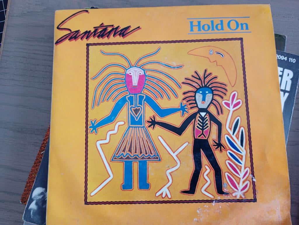 Santana - Hold on, Cd's en Dvd's, Gebruikt, 7 inch, Single, Ophalen of Verzenden