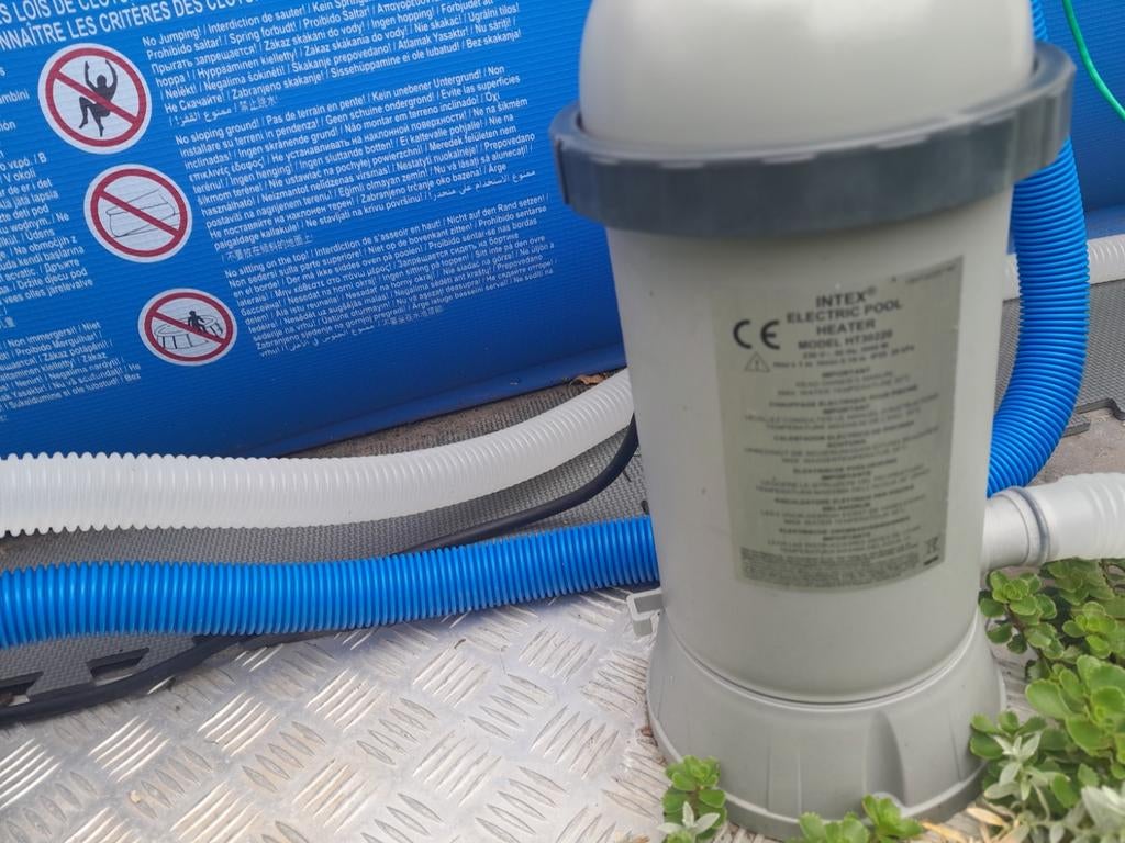 Intex opbouwzwembad, Enlèvement, Filtre