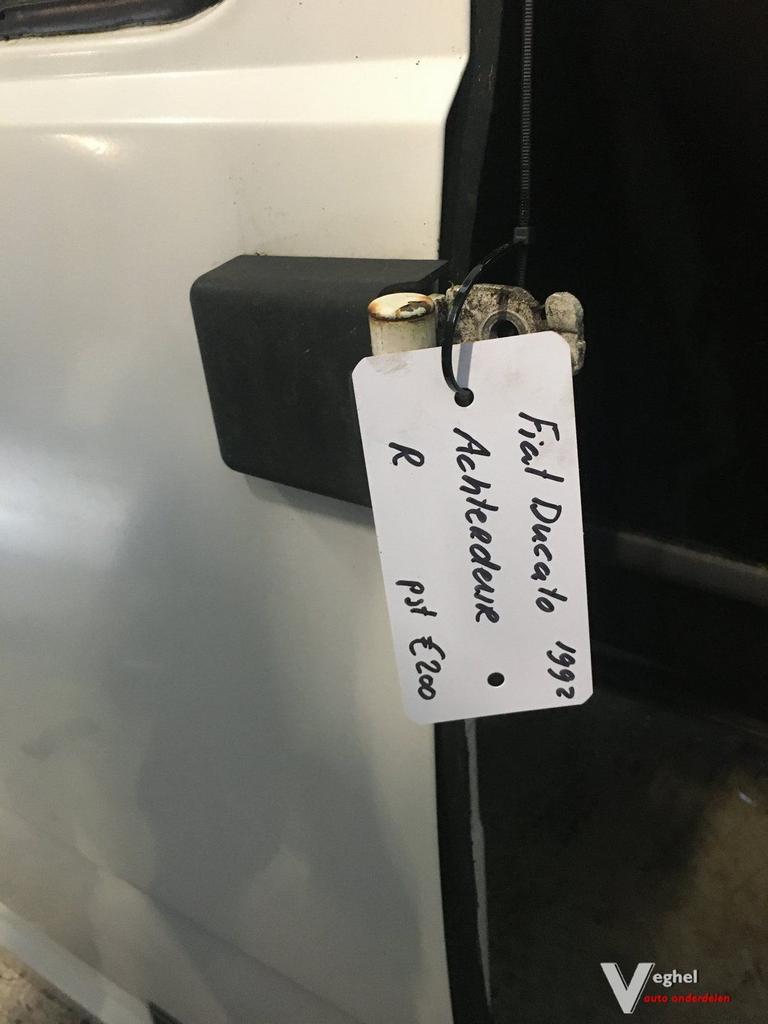 Fiat Ducato 1992 Diesel  Achterdeur Links ( roestvrij ), Ophalen, Gebruikt, -, Achter