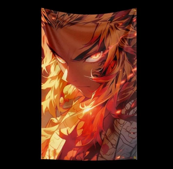 Drapeaux Big Demon Slayer (150 x 90 cm), Enlèvement ou Envoi, Neuf