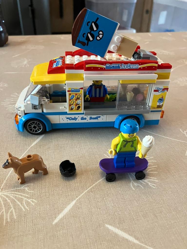 Lego city 60253 ice cream truck, Ophalen, Zo goed als nieuw, Lego, City