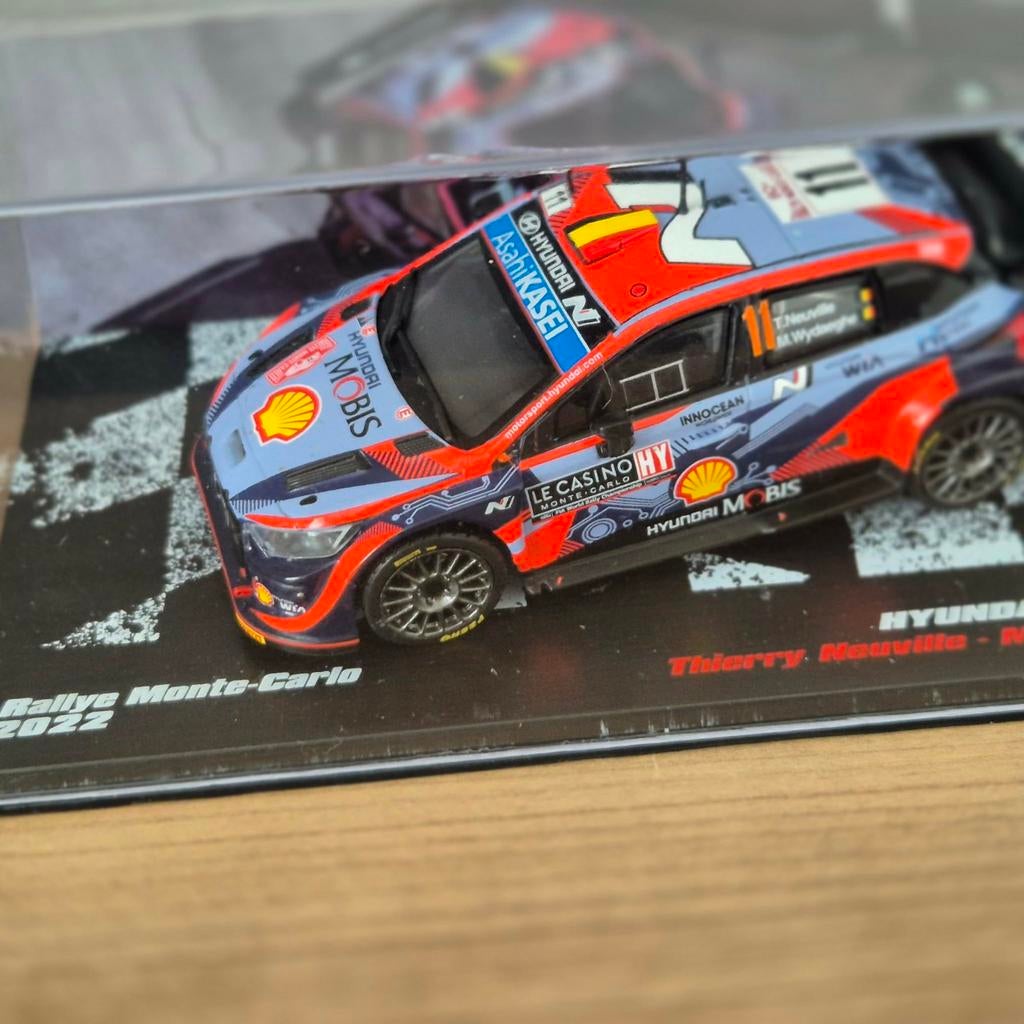 Voiture miniature Hyundai I20 WRC 2015 1/43