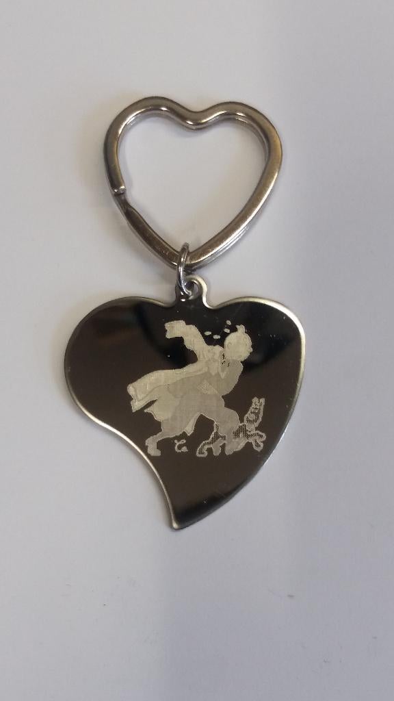 Porte clés acier : TINTIN, Collections, Porte-clés, Neuf, Marque, Enlèvement ou Envoi
