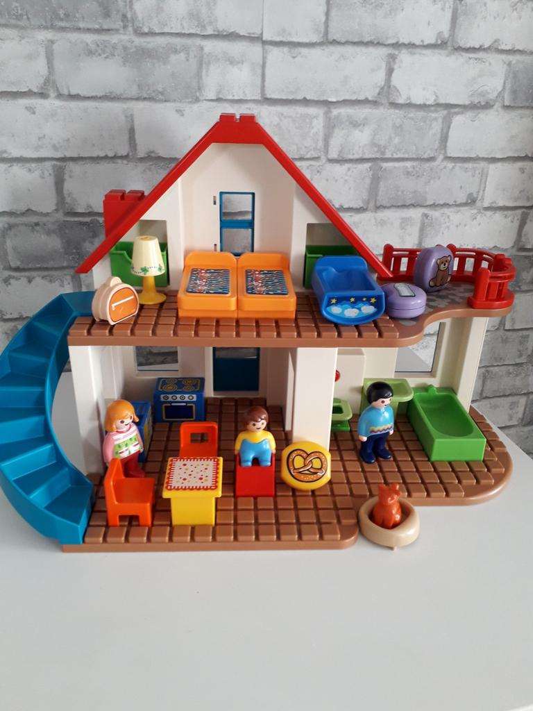 Playmobil  1 2 3  speelgoed  huis, Kinderen en Baby's, Speelgoed | Playmobil, Ophalen