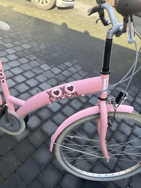 Mooie roze fiets, Fietsen en Brommers, Ophalen, 24 inch, Versnellingen, Zo goed als nieuw