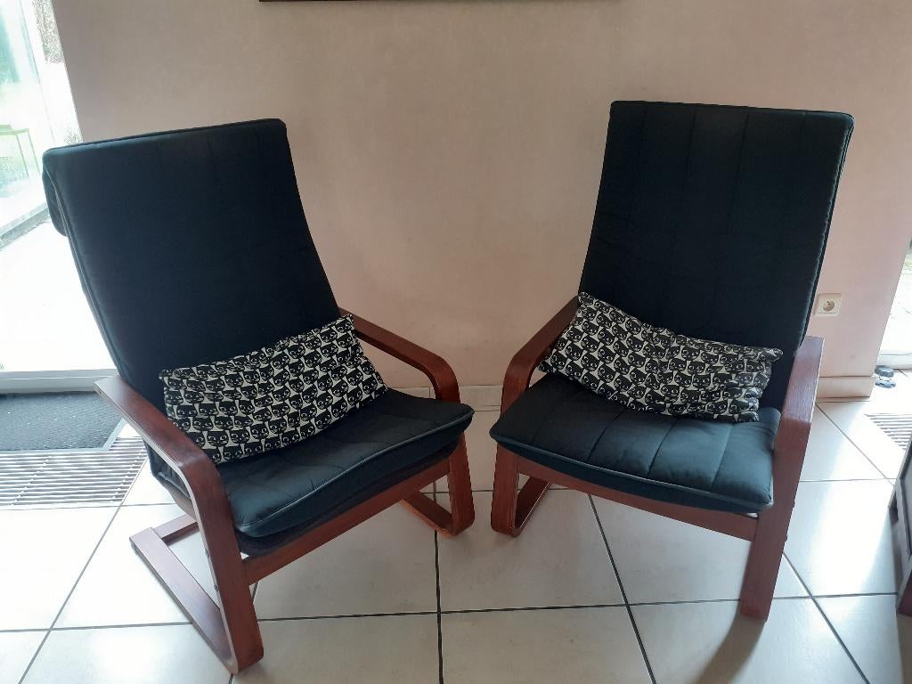 Poäng fauteuil(s), Ophalen, Gebruikt, Eenpersoons, Hout