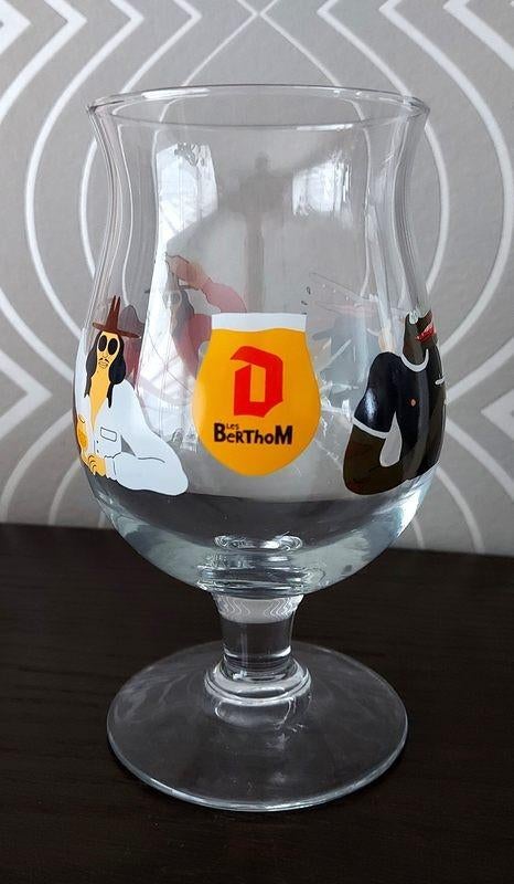 Duvel glas 'Les Berthom' 2021, Collections, Enlèvement ou Envoi, Verre à bière