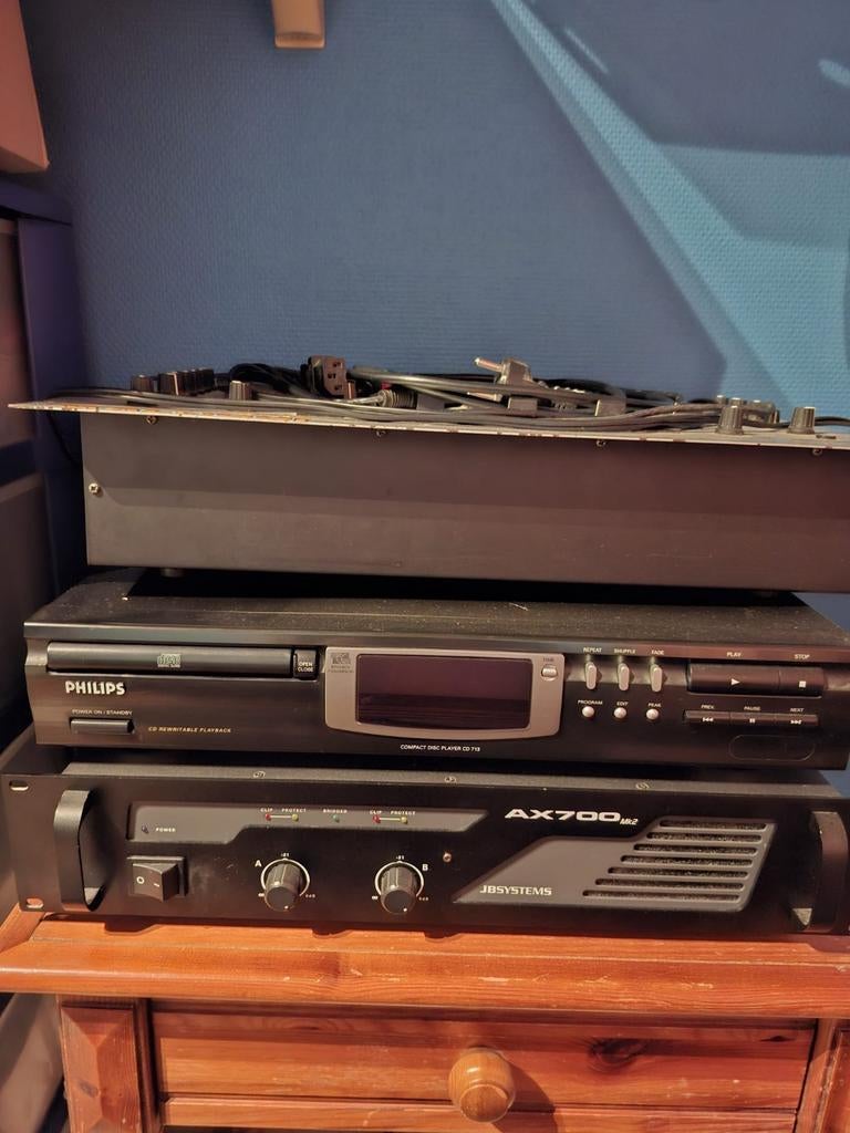 Versterker jb systems ax700, Ophalen