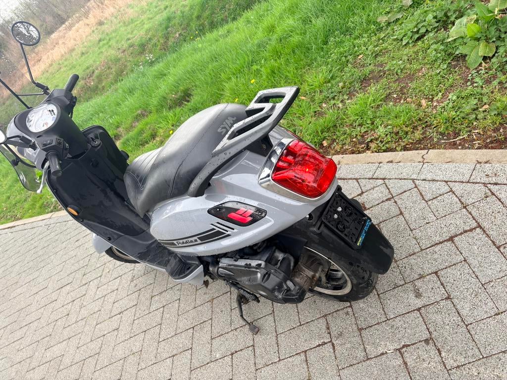Sym fiddle 2 A klasse 6m garantie, Fietsen en Brommers, Ophalen, Gebruikt, Sym, Info@deinkom.be