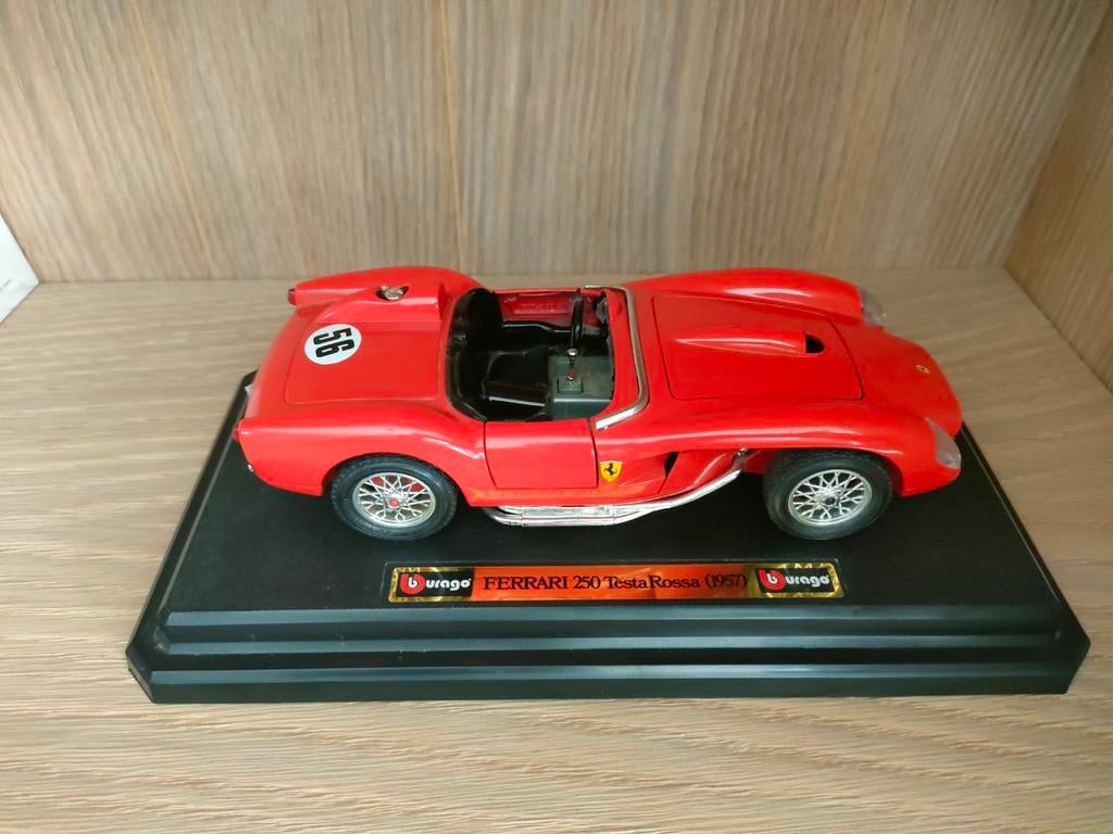 Vintage Bburago Ferrari 250 Testarossa 1957, Hobby & Loisirs créatifs, Voitures miniatures | 1:24, Enlèvement ou Envoi, Comme neuf