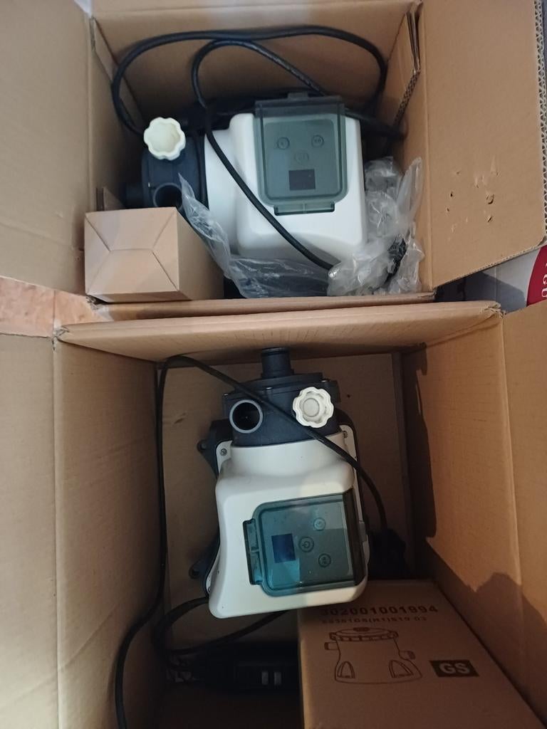 Filtres Intex, Enlèvement