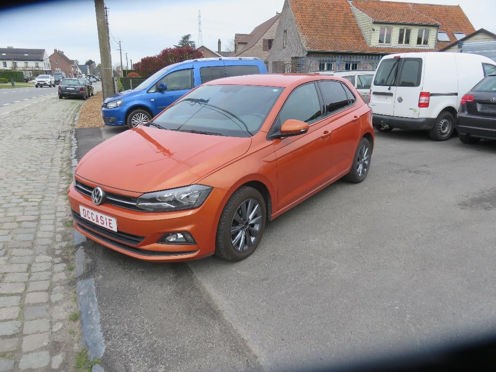VOLKSWAGEN POLO 1000cc benzine + cng 5 deurs ..06/2018.., Achat, Euro 6, Entreprise, Boîte manuelle