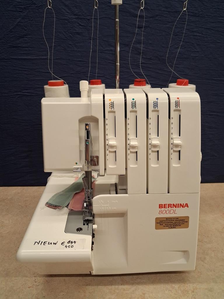 Bernina 800DL nieuw met 1jaar garantie, Hobby & Loisirs créatifs, Machines à coudre & Accessoires, Enlèvement ou Envoi, Bernina