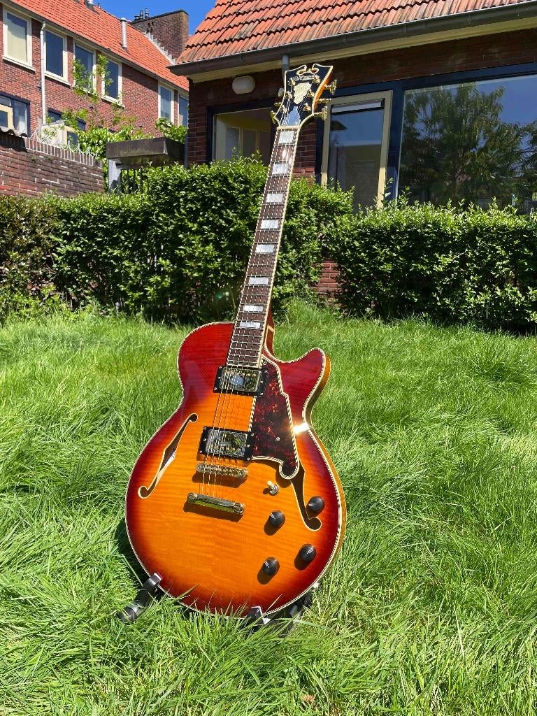 Guitare électrique D'Angelico Excel SS avec étui, Musique & Instruments, Instruments à corde | Guitares | Électriques, Enlèvement ou Envoi