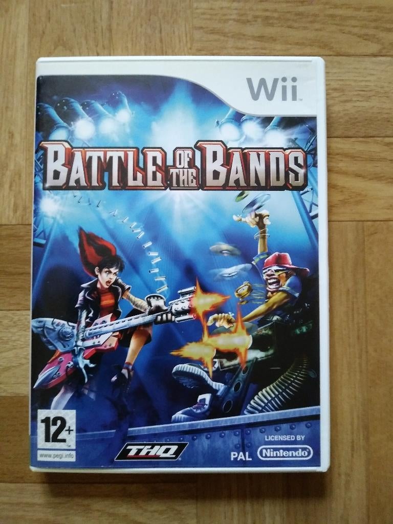 Battle of the Bands Wii game of spel, Games en Spelcomputers, Games | Nintendo Wii, Muziek, 2 spelers, Ophalen of Verzenden, Zo goed als nieuw