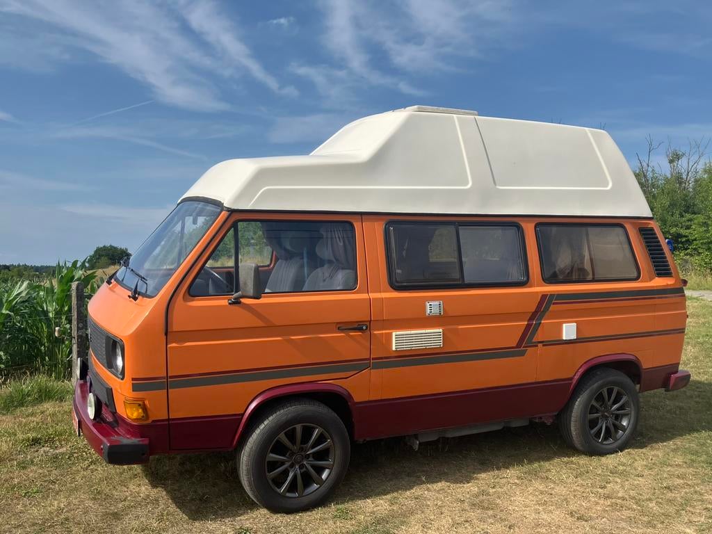 VW Transporter T3 de 1984 modèle Camper, Auto's, Volkswagen, Handgeschakeld, Particulier, Te koop