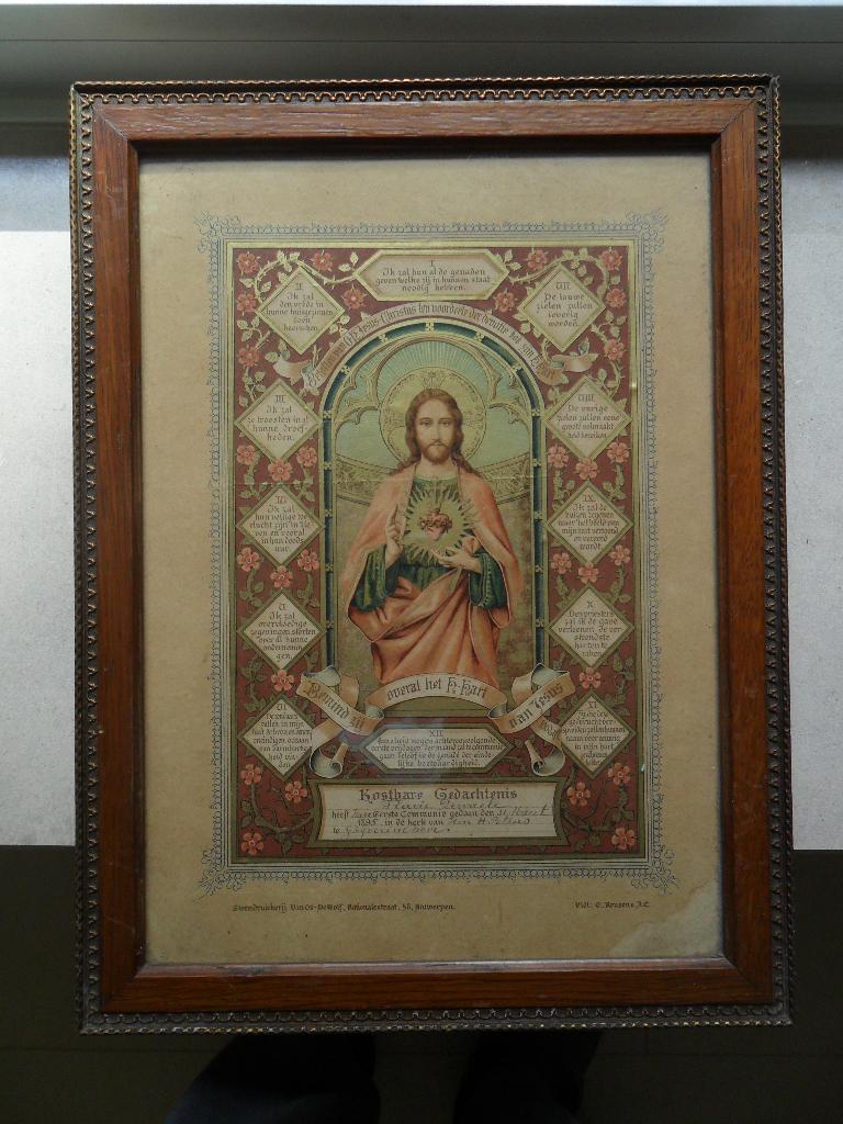 Prachtige steendruk, Antiek en Kunst, Ophalen