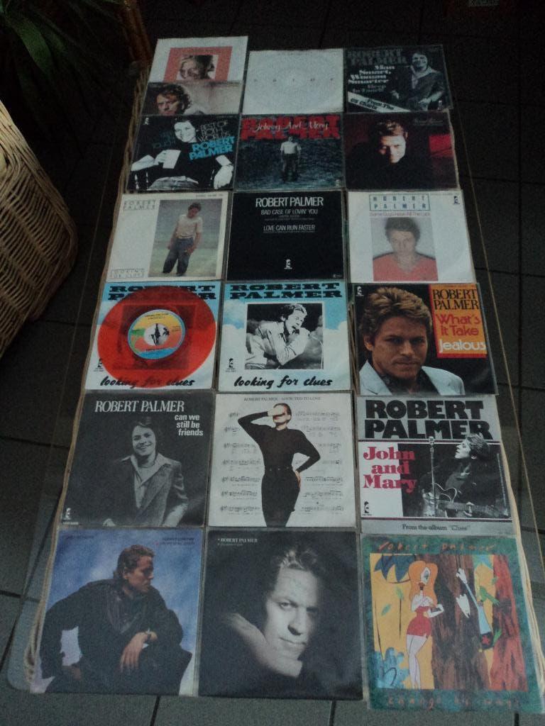 Robert Palmer lot van 19 singles voor 35 euro!, Cd's en Dvd's, 7 inch, Single, Ophalen of Verzenden, Zo goed als nieuw