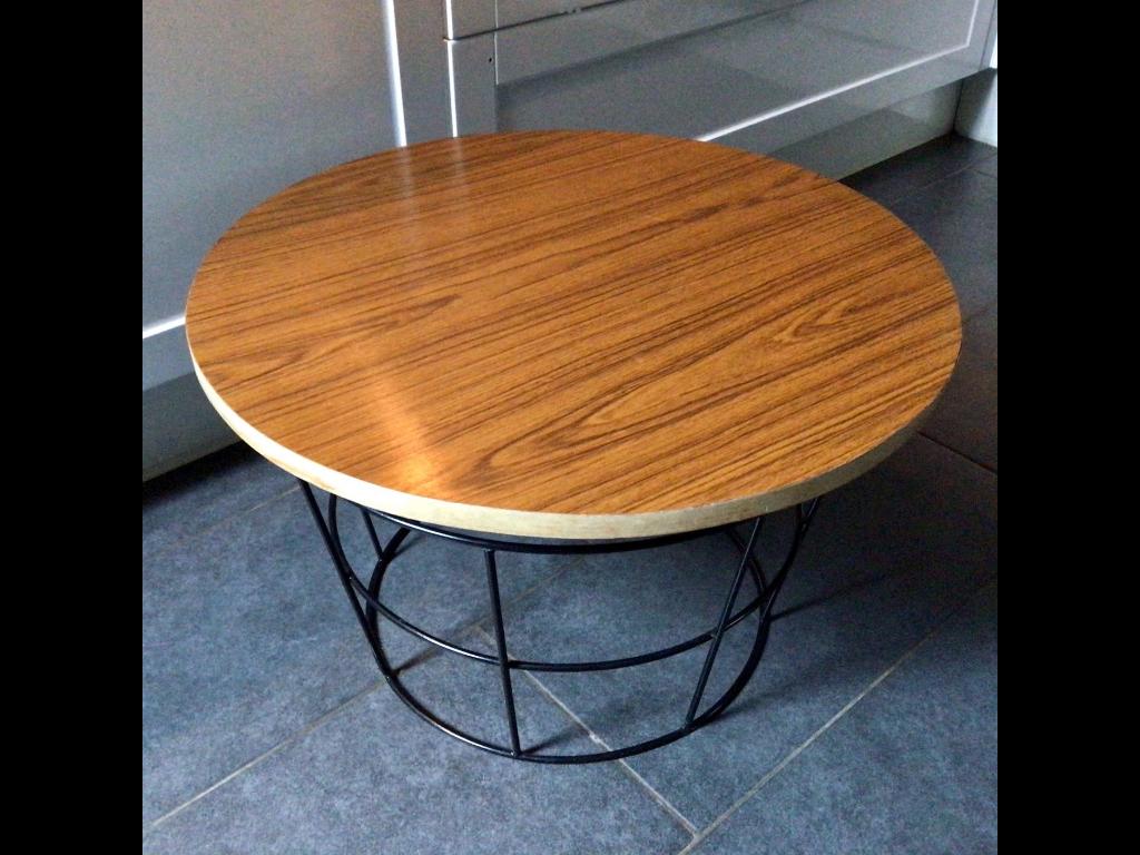 Vintage Verner Panton Side Table Plus Ligne 1960s, Ophalen, Gebruikt