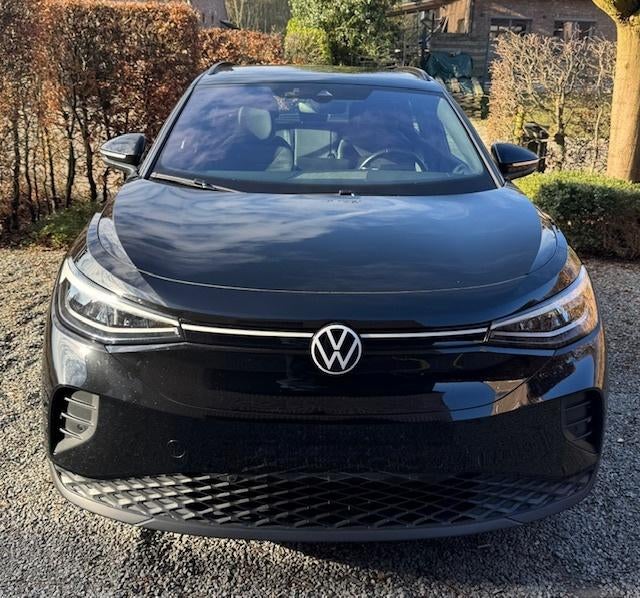 Volkswagen ID4 PRO perf.77kwh 150kWh 204pk 73159km  trekhaak, Auto's, Automaat, Zwart, Zwart, Elektrisch