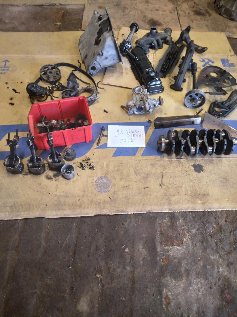 VW T3 JX Turbo-Diesel 70PK motoronderdelen, Ophalen of Verzenden, Gebruikt, Volkswagen