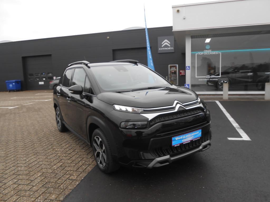 Citroën C3 AIRCROSS 1.2 PURETECH S&S MANUEEL - WAARBORG, Auto's, Citroën, 4 deurs, Stof, Gebruikt, Zwart