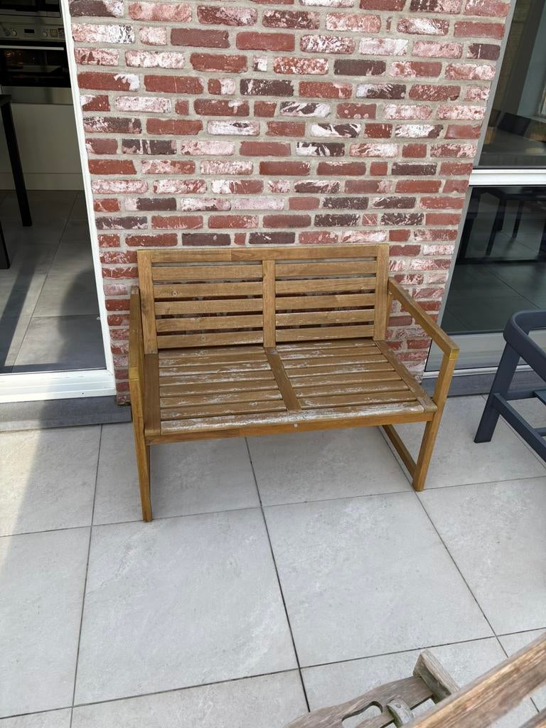 Tuinbank, Tuin en Terras, Ophalen, Gebruikt, Hout