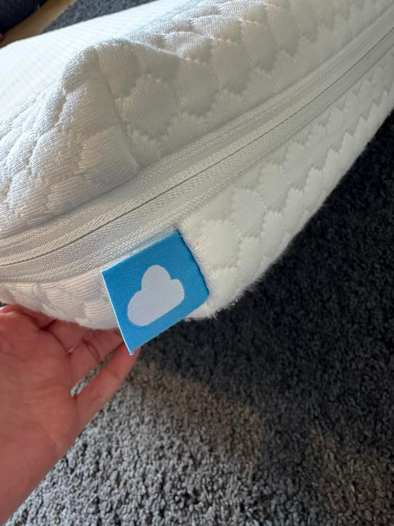 Matelas bébé (60x120) et protege matelas, Enlèvement, Comme neuf, Matelas