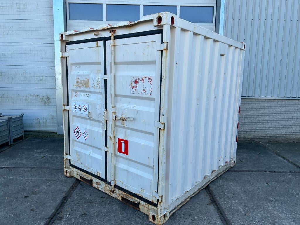 Zeecontainer/zee container/opslagcontainer 8FT gebruikt, Ophalen