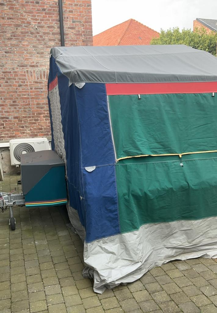 Tente remorque Raclet Iris, Enlèvement, Raclet