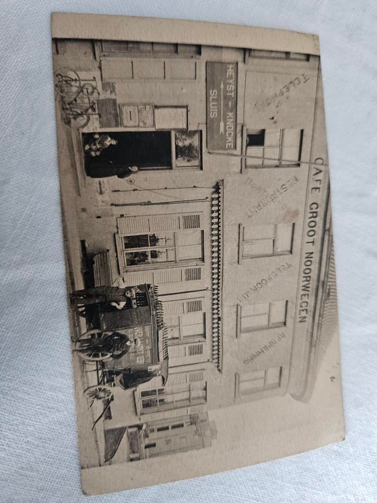 Cafe groot Noorwegen Brugge, Verzenden