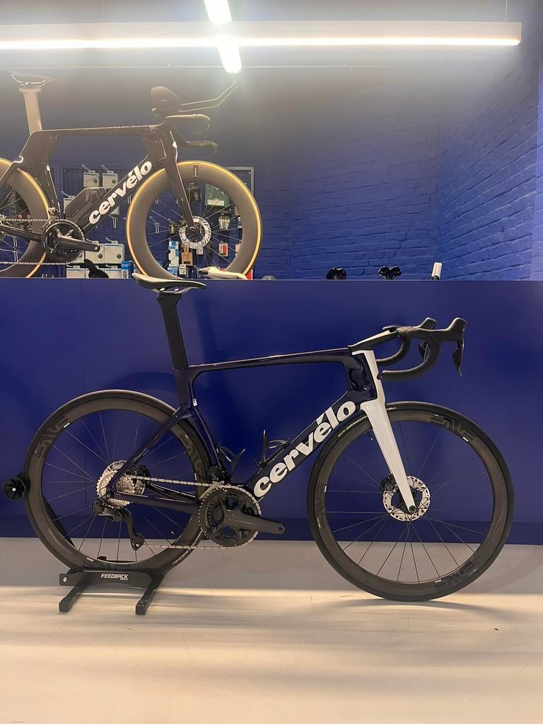 Cervélo S5 maat 58 + Enve SES AR 3.4 wielset., Ophalen, Zo goed als nieuw