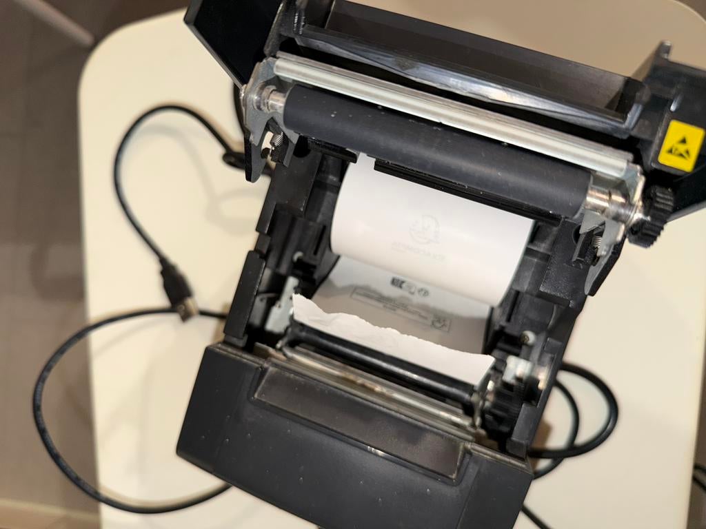 Ticket printer, Ophalen of Verzenden