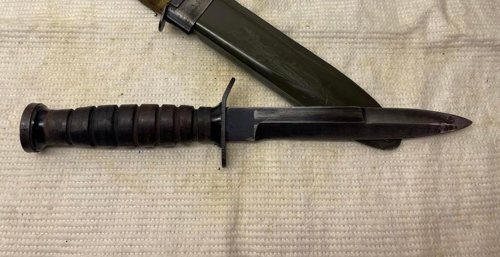 Couteau Ww2 us m3 tranchée non marquée OSS, Collections, Envoi, Armée de l'air, Couteau ou Poignard