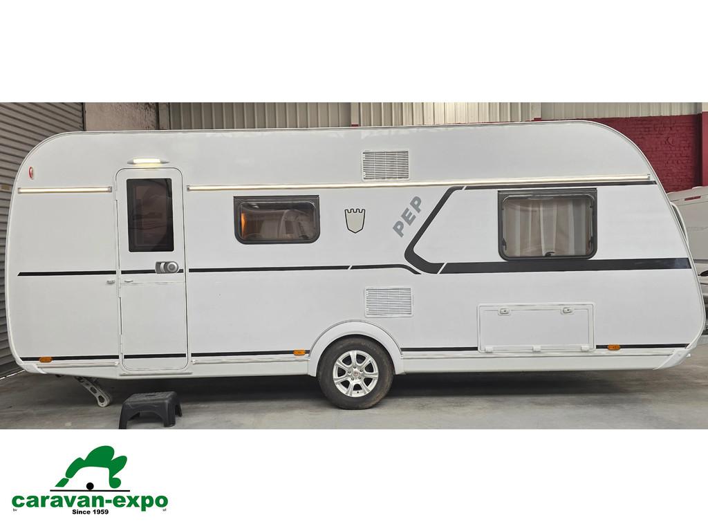 TABBERT PEP 550DM, Caravans en Kamperen, Caravans, Bedrijf, tot en met 6, 1500 - 2000 kg, Tabbert, 6 tot 7 meter