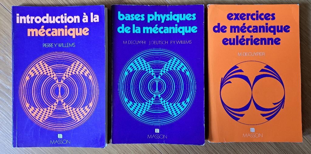 3 livres de physique : mécanique, Livres, Enlèvement ou Envoi, Utilisé, Enseignement supérieur