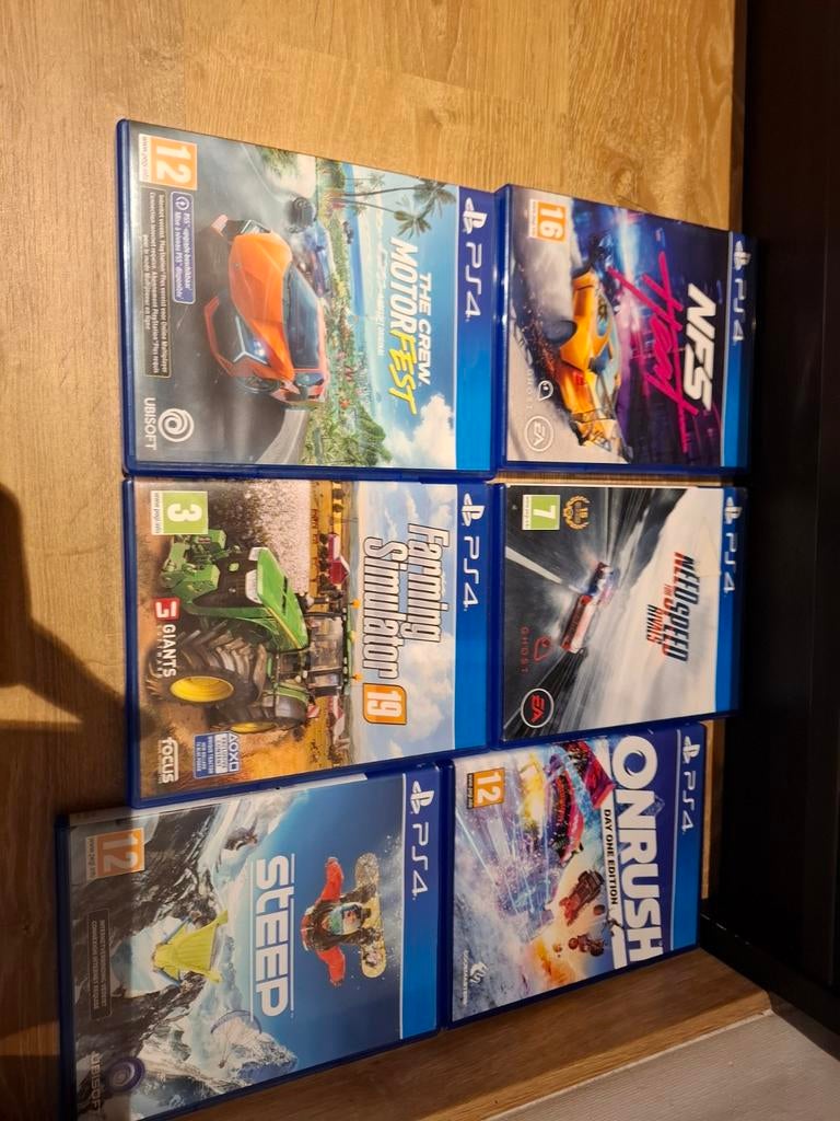 6 ps4 games voor 1 prijs(vast), Games en Spelcomputers, Ophalen, Overige genres, 1 speler, Virtual Reality
