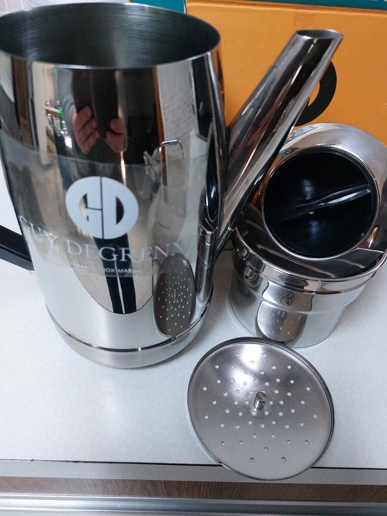 koffiekan/ cafetière inox Guy Degrenne ( nieuw), Huis en Inrichting, Ophalen