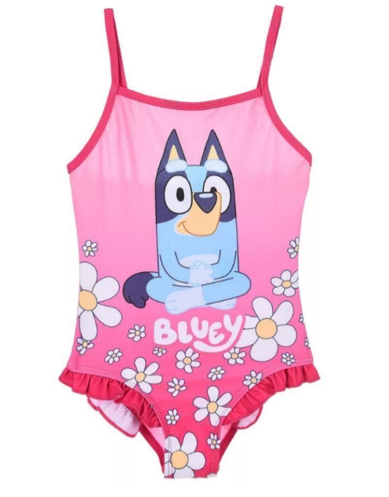 Bluey Zwempak / Badpak - Roze - Maat 98 - 110 - 116, Maat 98, Badpak, Nieuw, Ophalen of Verzenden