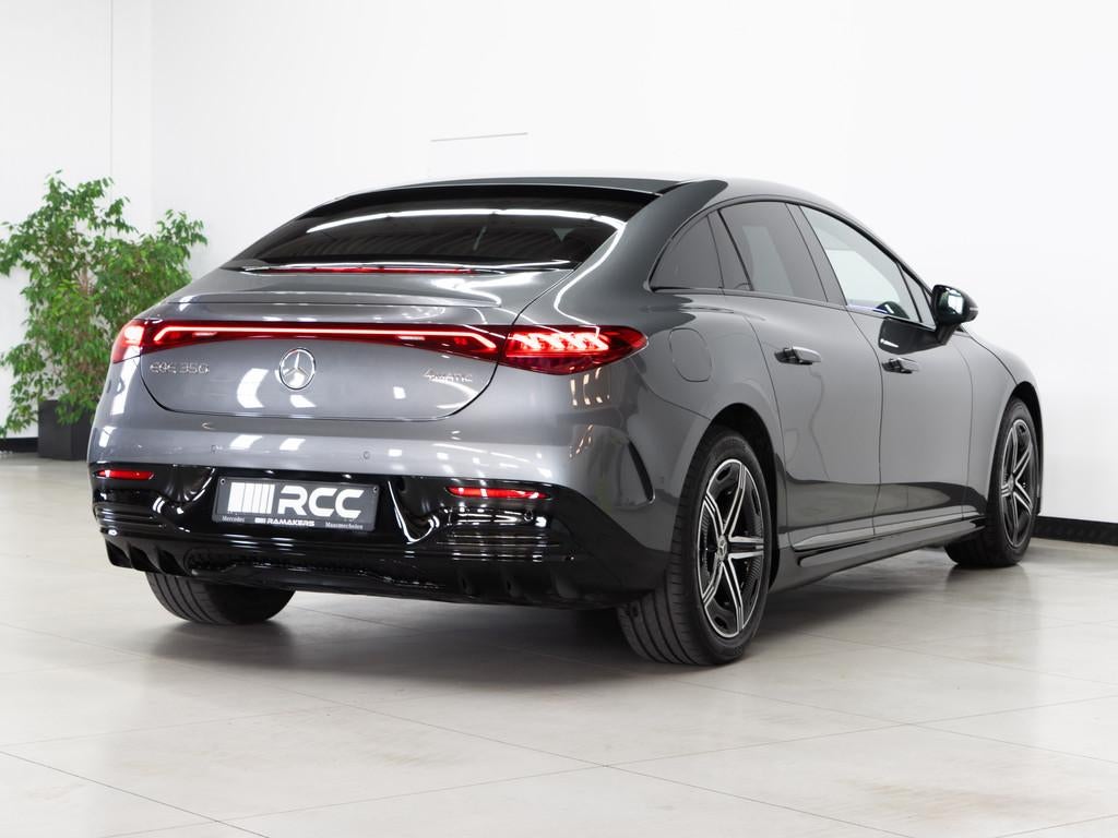 Mercedes-Benz EQE 350 4MATIC AMG Premium Night HYPERSCREEN T, Auto's, Mercedes-Benz, Automaat, Zwart, Alcantara, Te koop
