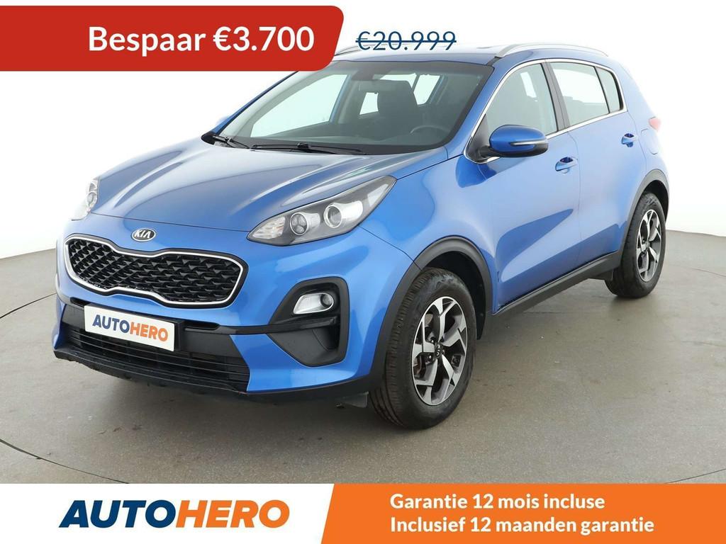 Kia Sportage 1.6 Emotion 2WD (bj 2020), Voorwielaandrijving, Stof, Gebruikt, Blauw