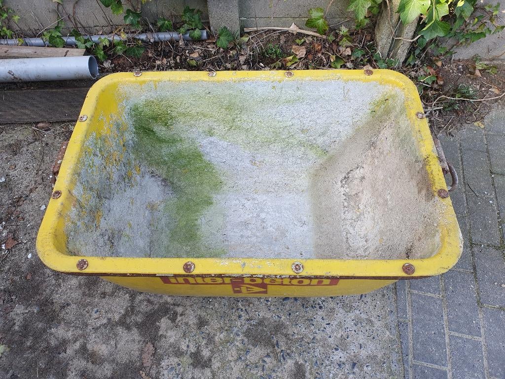 Mortelkuip, Ophalen, Gebruikt