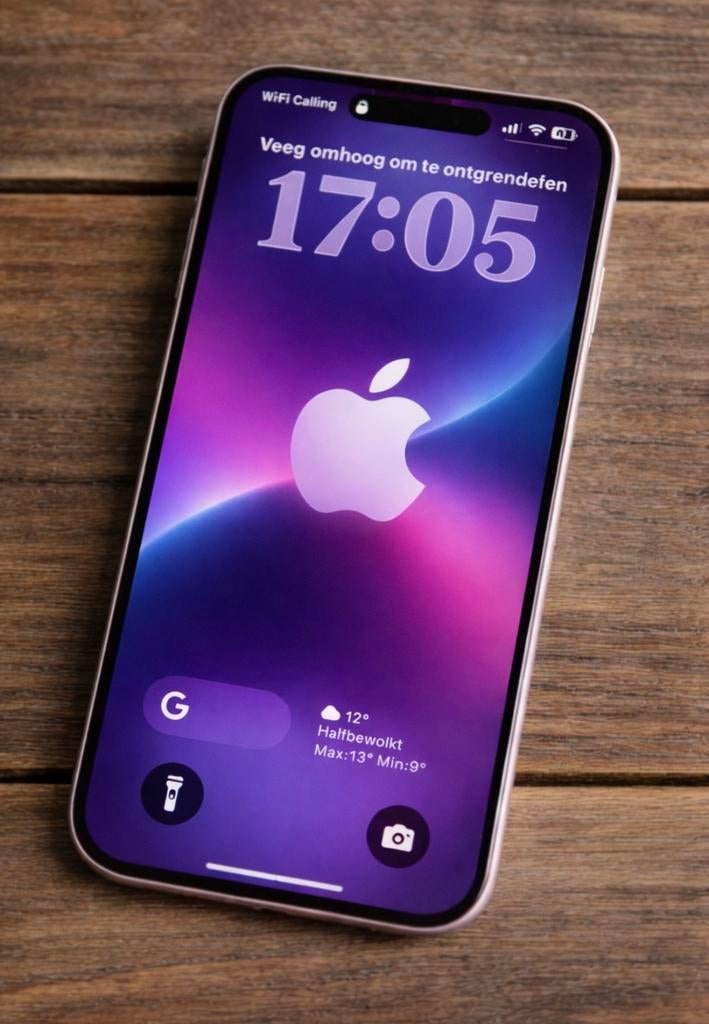 iPhone 15 plus~128GB~Licht roze~Perfecte staat!, Telecommunicatie, 128 GB, 88 %, Ophalen of Verzenden, Zo goed als nieuw