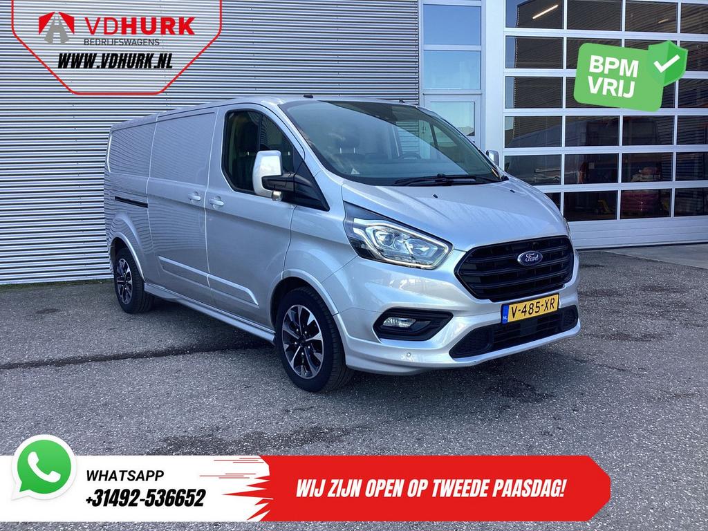 Ford Transit Custom Sport 2.0 TDCI Aut. 170 pk L2 DB-Riem VV, Automaat, 186 g/km, Parkeersensor, Bedrijf