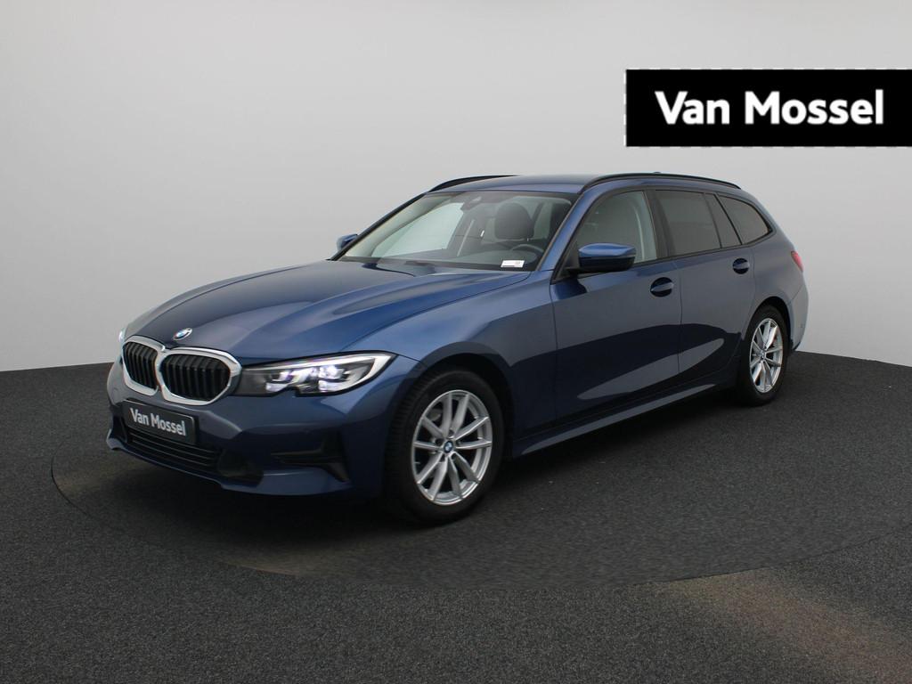 BMW 3 Reeks Touring 316dA (90 kW) LED | CAMERA | APPLE CAR P, Auto's, Gebruikt, 4 cilinders, Blauw, 5 deurs