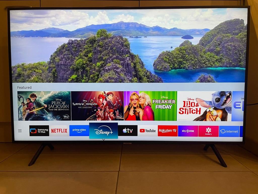 Téléviseur intelligent Samsung 4K UHD 55 pouces, LED, Enlèvement ou Envoi, Comme neuf, 4k (UHD)